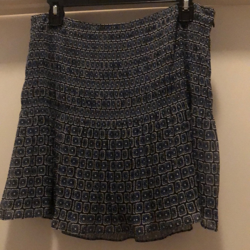 DVF printed mini skirt
